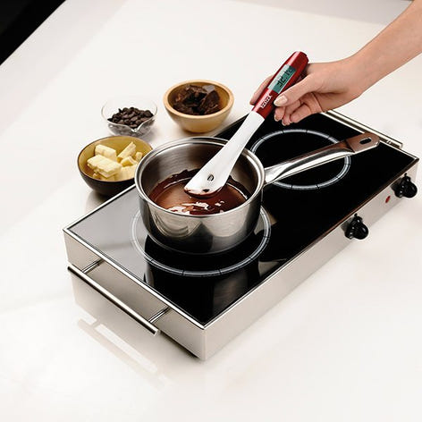 Spatule-cuillère thermosonde spécial induction Yoocook - Mathon - 2