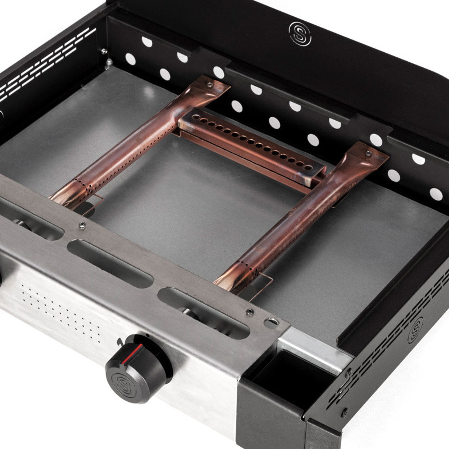 Plancha à gaz SOLIA 200 2 brûleurs 4,25kW Somagic - Mathon - 4