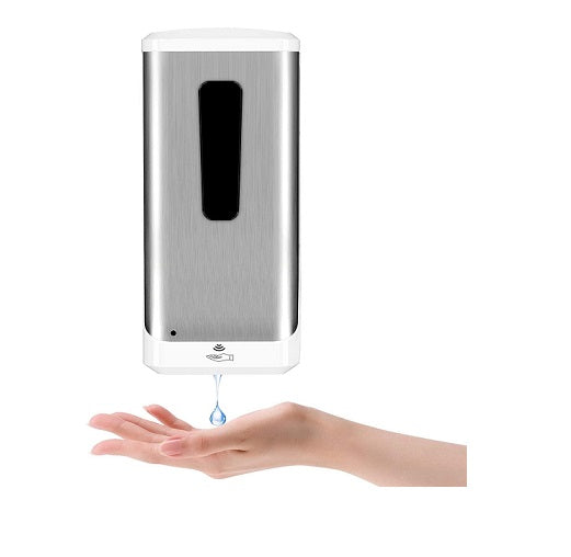 Distributeur de Savon Automatique sans Contact de 1000 ml gris Vendos85 - Mathon