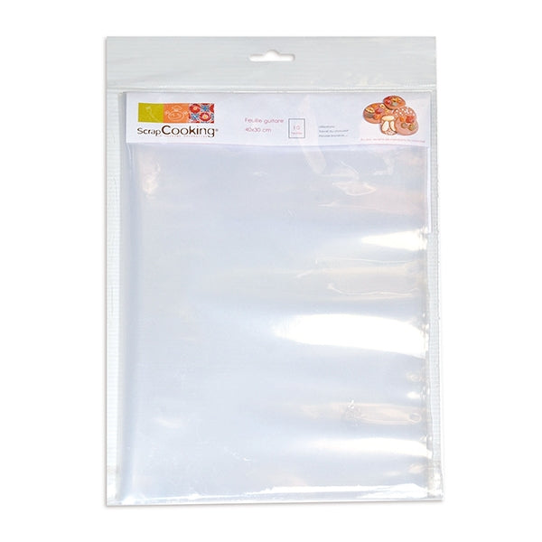 10 feuilles guitare Scrapcooking - Mathon