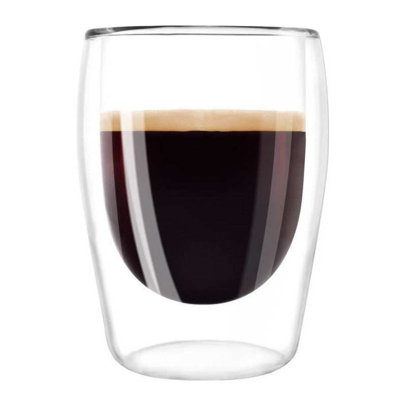 Melitta Lot De 2 Verres Pour Cafe Expresso 80 Ml Transparent Melitta - Mathon - 1