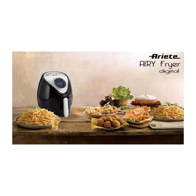 Friteuse Sans Huile Ariete - Digitale - 1,2 Kilos - Modele 4616 Ariete - Mathon - 4