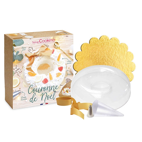 Kit Couronne de Noël Scrapcooking - Mathon - 1