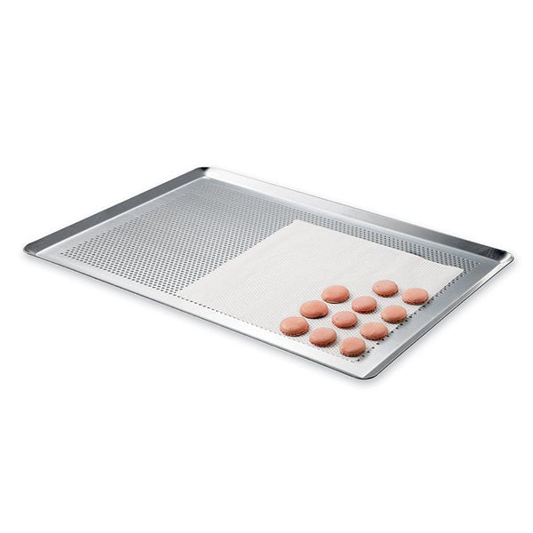 Lot plaque à pâtisserie perforée 40 cm + rectangle à gâteau extensible Mathon - Mathon - 2