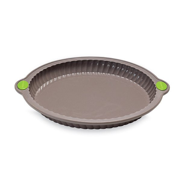 Lot Rigiflex Moule à tarte cannelée silicone structure acier + Billes en céramique Mathon - Mathon - 2