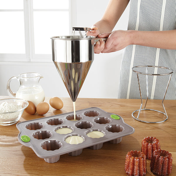 Lot poêle 4 pancakes et entonnoir à piston Mathon - Mathon - 4