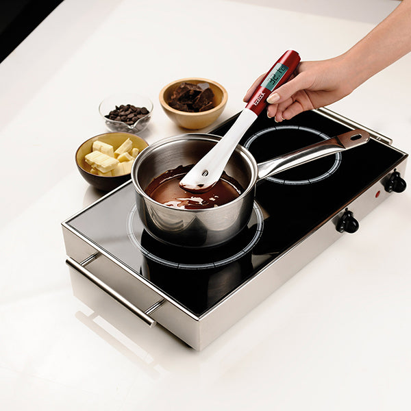 Kit chocolats de Pâques : casserole bain marie + thermosonde + moule pour friture - Mathon - 2