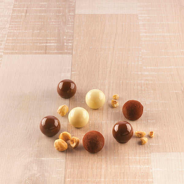 Lot de 2 moules à chocolat 3D et fourchettes à chocolat - Mathon - 3