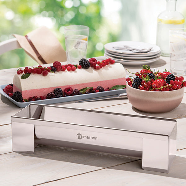 Kit gouttière à bûche démontable avec 4 feuilles de transfert décors et 5 supports - Mathon - 2