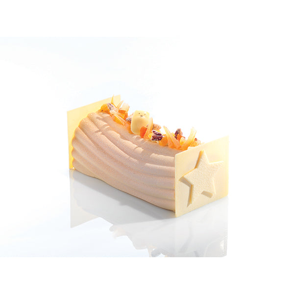 Kit gouttière à bûche démontable avec 4 feuilles de transfert décors et 5 supports - Mathon - 5