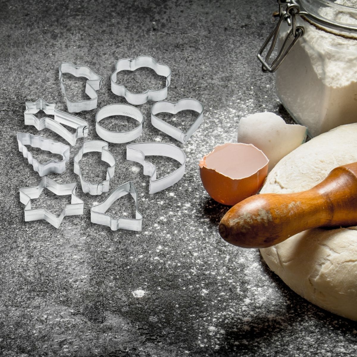 Lot de 10 emporte-pièces de Noël sur cintre Zenker Emporte-pièces Zenker - Mathon - 2