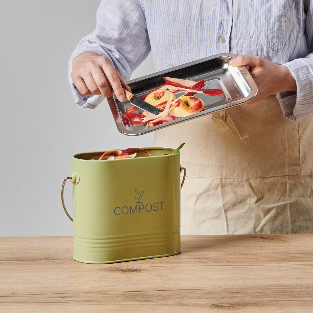 Seau compost ovale vert 3L Guillouard - Mathon - 3