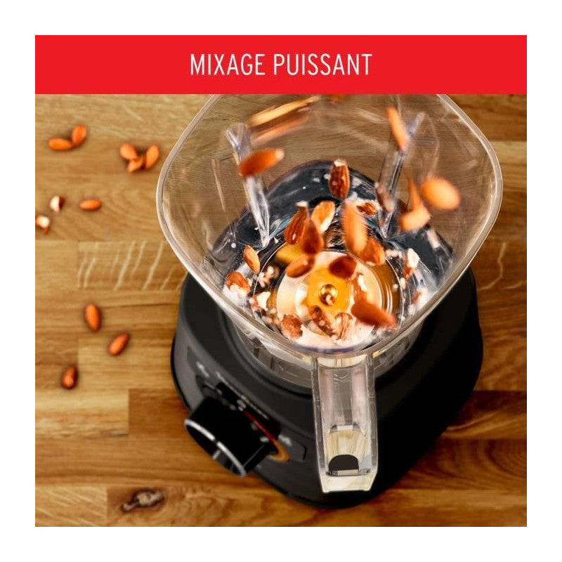 Moulinex blender, bol léger incassable 2 l, mixeur haute vitesse, lames powelix life, nettoyage facile, perfectmix Moulinex - Mathon - 2