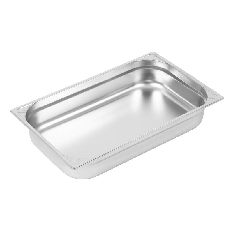 Bac Gastro Inox 18/10 GN 1/1 - H 100 mm - Vogue - Mathon