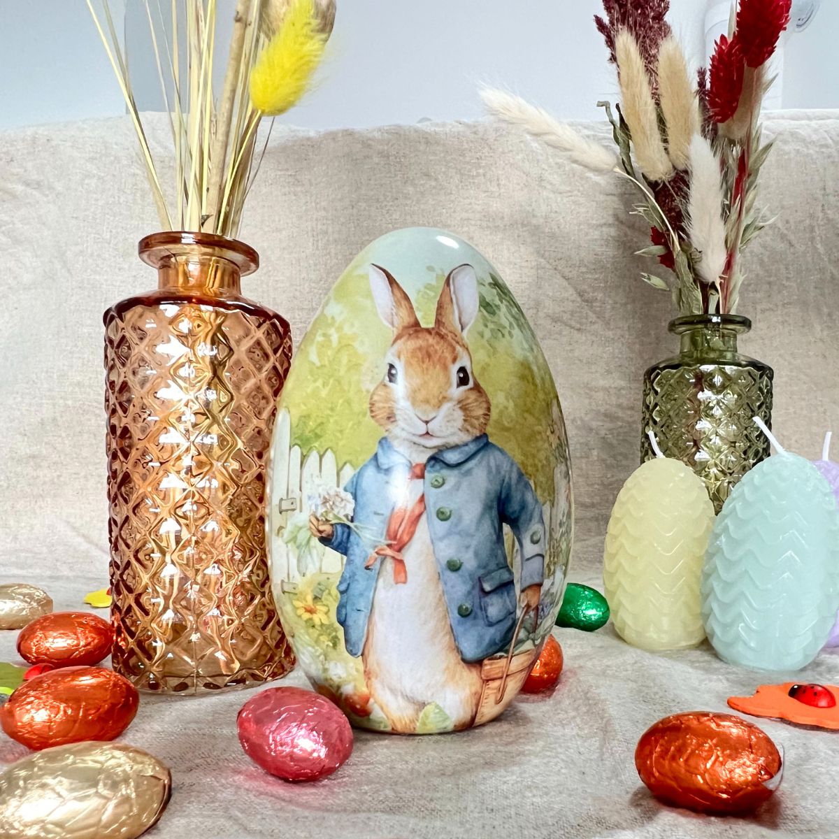 Œuf de Pâques à remplir 12,5 cm  Pâques Fackelmann - Mathon - 5