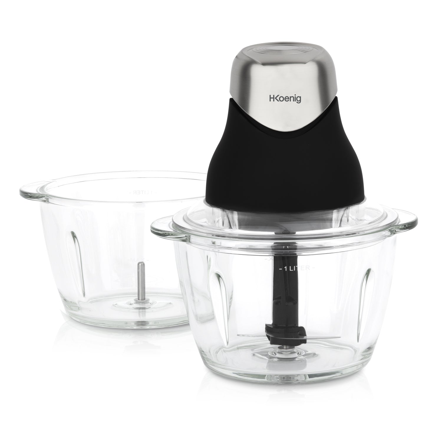 Mini hachoir électrique avec 2 bols - LEO9 H.Koenig - Mathon - 1