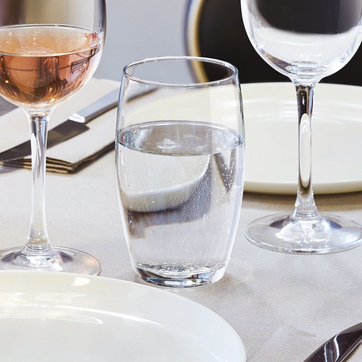 Service de 18 verres à pied et verres à eau La Cave - Luminarc Luminarc - Mathon - 4