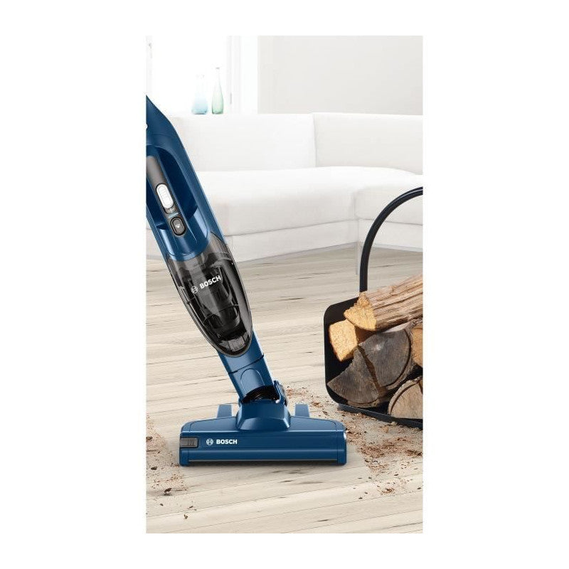 Aspirateur Balai Sans Fil -   Bbhf216 - 16 V Max. - Batterie Lithium - 36 Min - Aspirateur De Table Intégré - Bleu Bosch - Mathon - 4