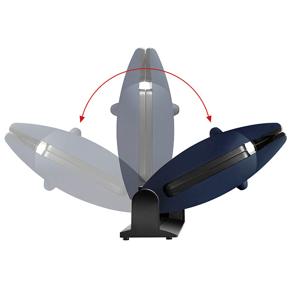 Gaufrier électrique 3 plaques Premium Gaufres® bleu abysse 1200 W Lagrange - Mathon - 4