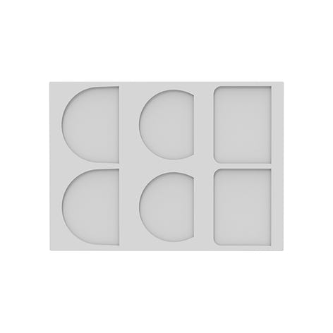 Chablons pour bûches silicone Silikomart - Mathon - 1