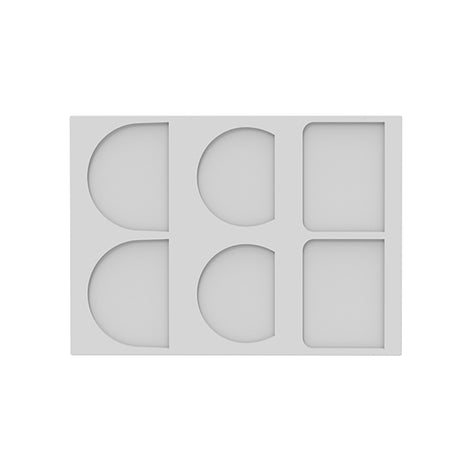 Chablons pour bûches silicone Silikomart - Mathon - 1