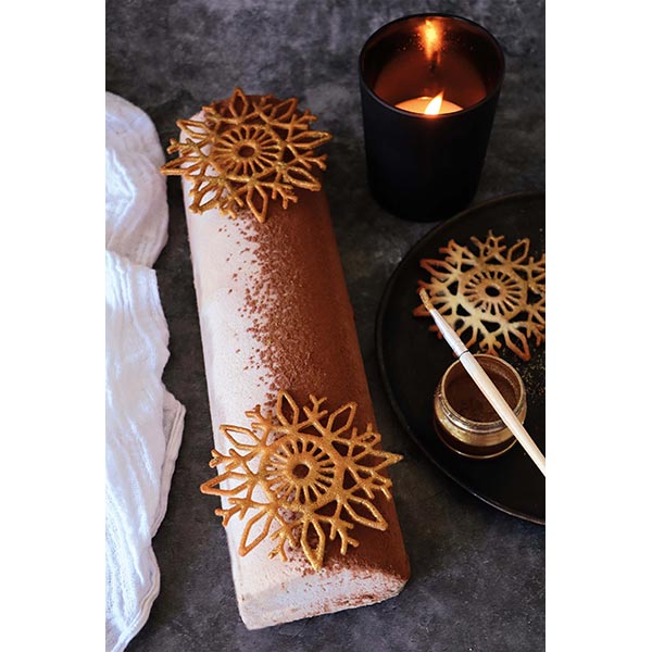 Tapis en silicone décors Flocons  Scrapcooking - Mathon - 3