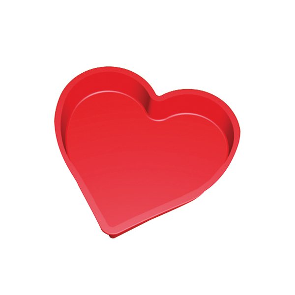 Moule à gâteau cœur silicone 24 cm 1300 ml Lékué - Mathon