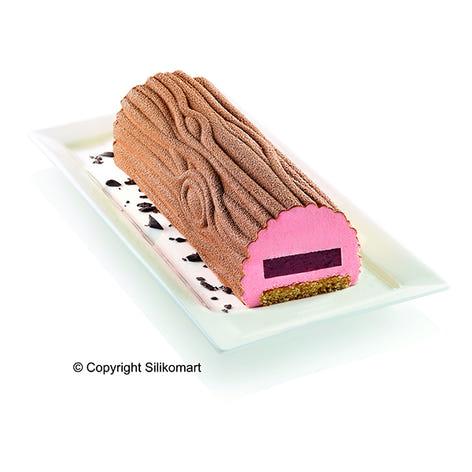 Tapis décors pour bûche silicone Magic Wood Silikomart - Mathon - 2