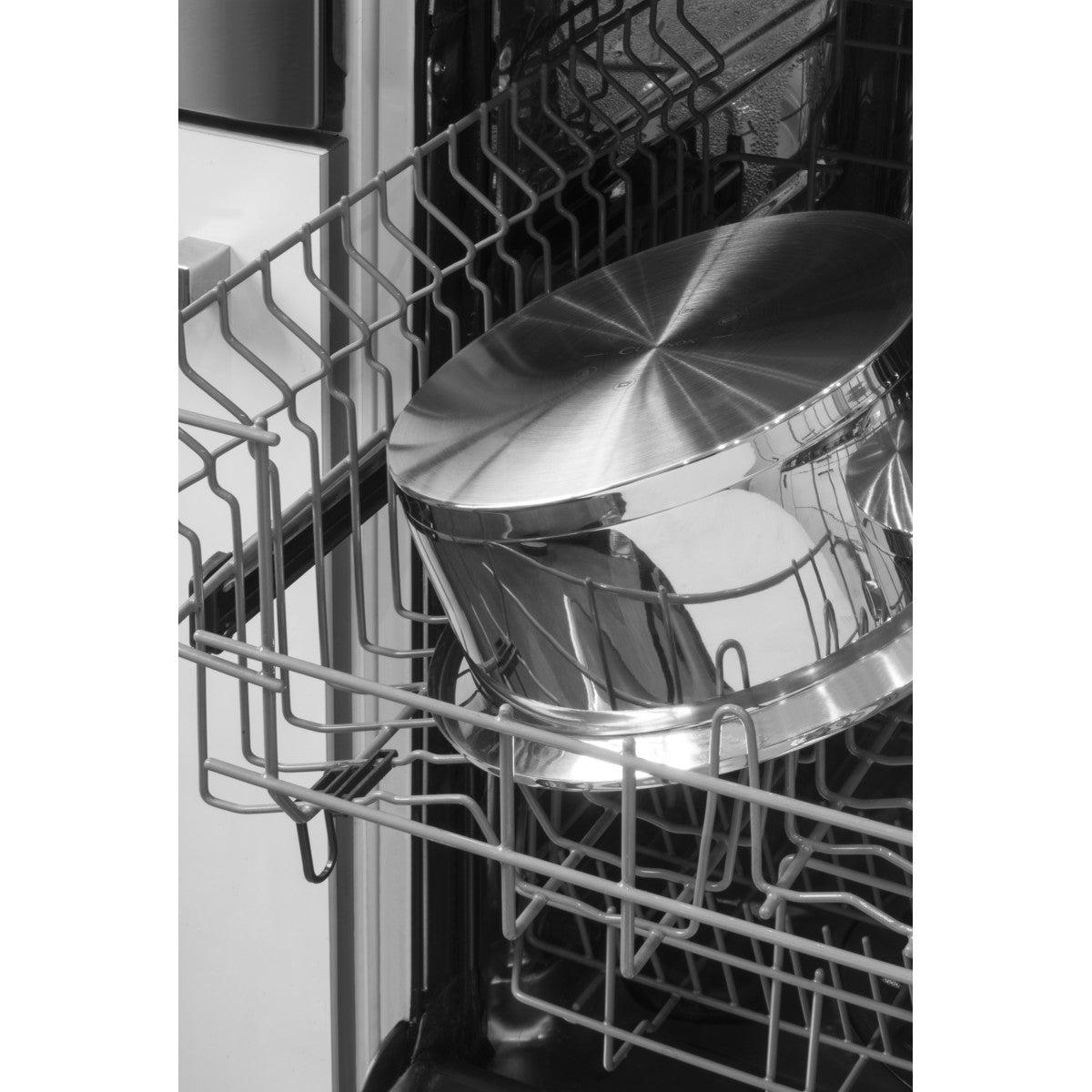 Ycône - Sauteuse 24cm inox revêtement Greblon C3 Cuisinox - Mathon - 3