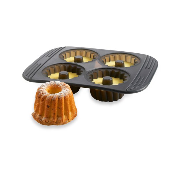 Moule silicone 4 mini-kouglofs - Mathon - 4