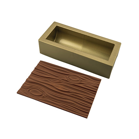 Kit moule bûche et tapis silicone Silikomart - Mathon - 1