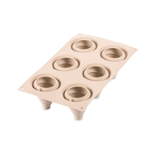 Moule 3D sapin Soffice Incanto silicone platinium Silikomart - Mathon - 3