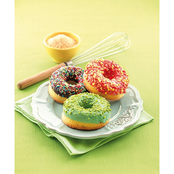 Moule 6 donuts silicone Platinium Silikomart - Mathon - 3