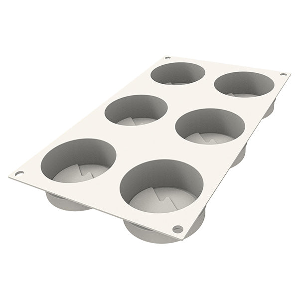 Set de 6 moules silicone Mini Hiver Sapin Silikomart - Mathon - 4