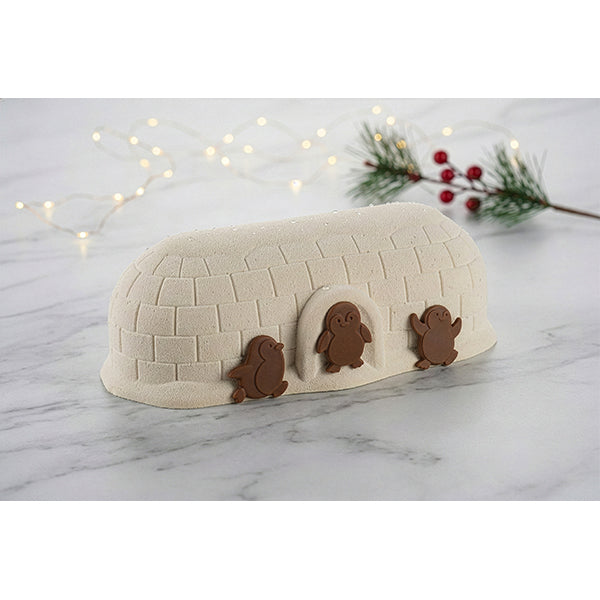Moule à bûche Igloo en silicone 1,175 L Silikomart - Mathon - 11