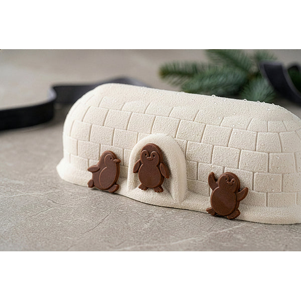 Moule à bûche Igloo en silicone 1,175 L Silikomart - Mathon - 10