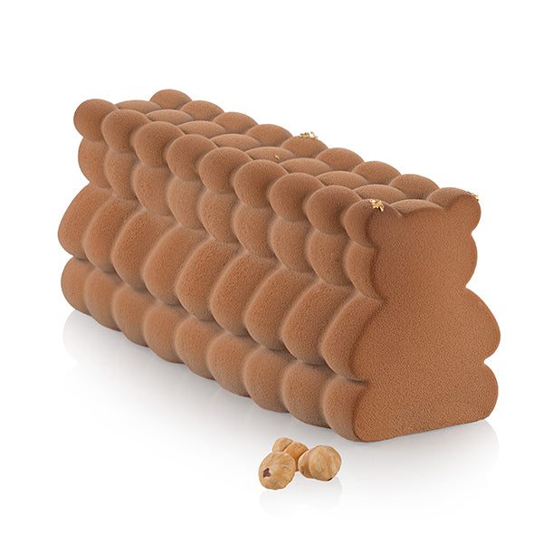 Moule à bûche Peluche avec moule déco Easy Choc 1,12 L Silikomart - Mathon - 7