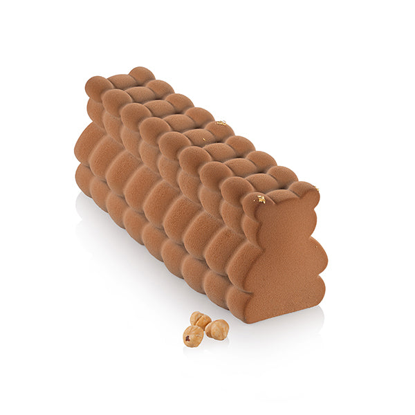 Moule à bûche Peluche avec moule déco Easy Choc 1,12 L Silikomart - Mathon - 8