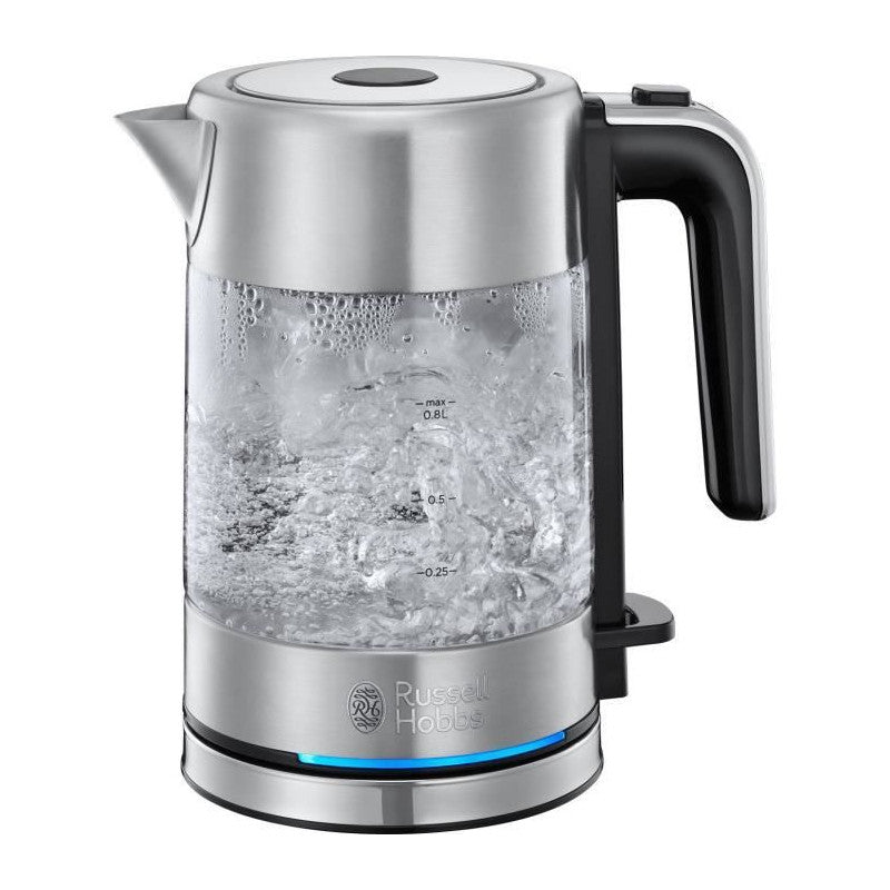 Russel Hobbs 24191-70 - Bouilloire En Verre Compact Home 0,8l - 2200 W Russell Hobbs - Mathon - 1