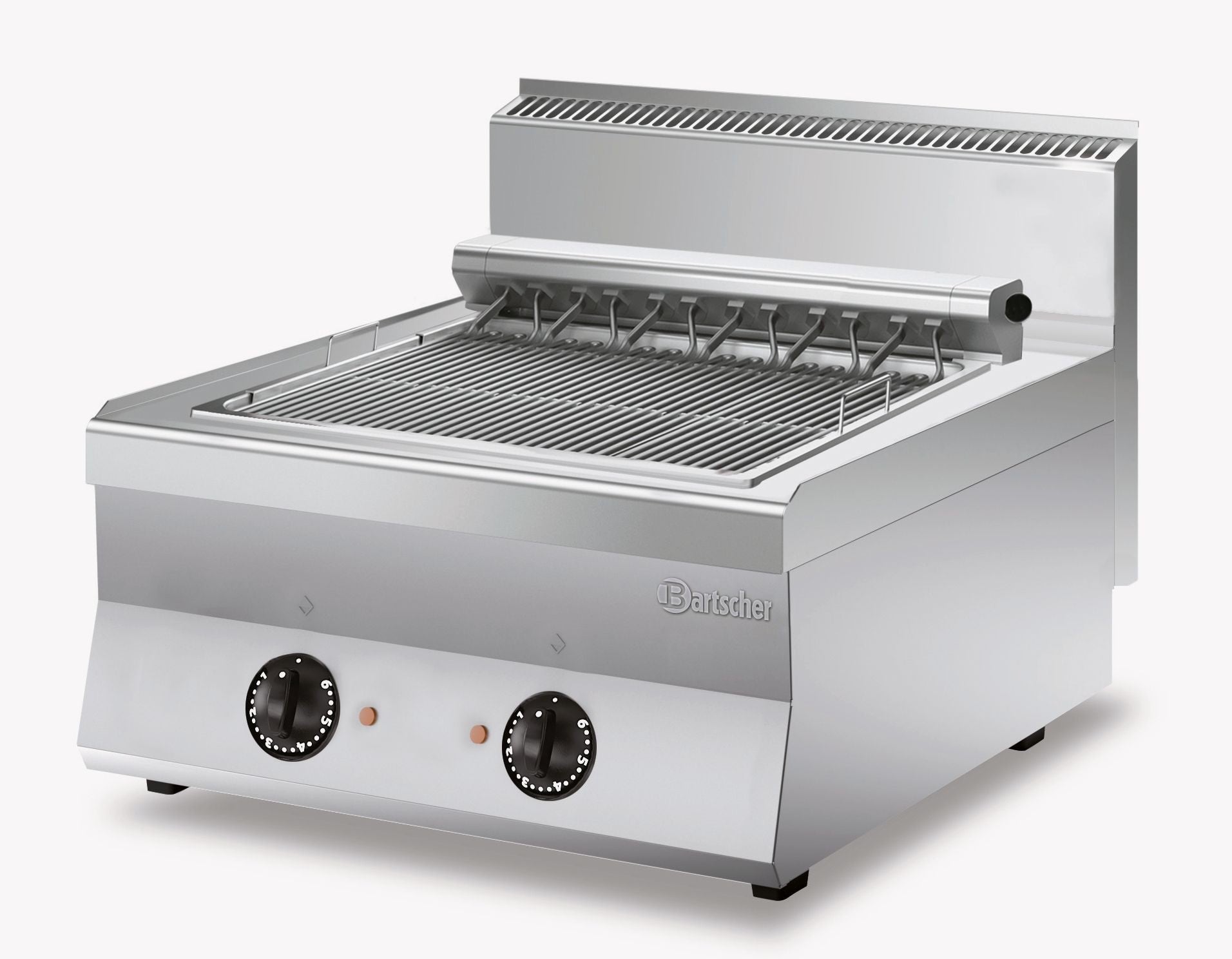 Grill nervuré en fonte électrique - Série 650 Snack - Bartscher - Mathon