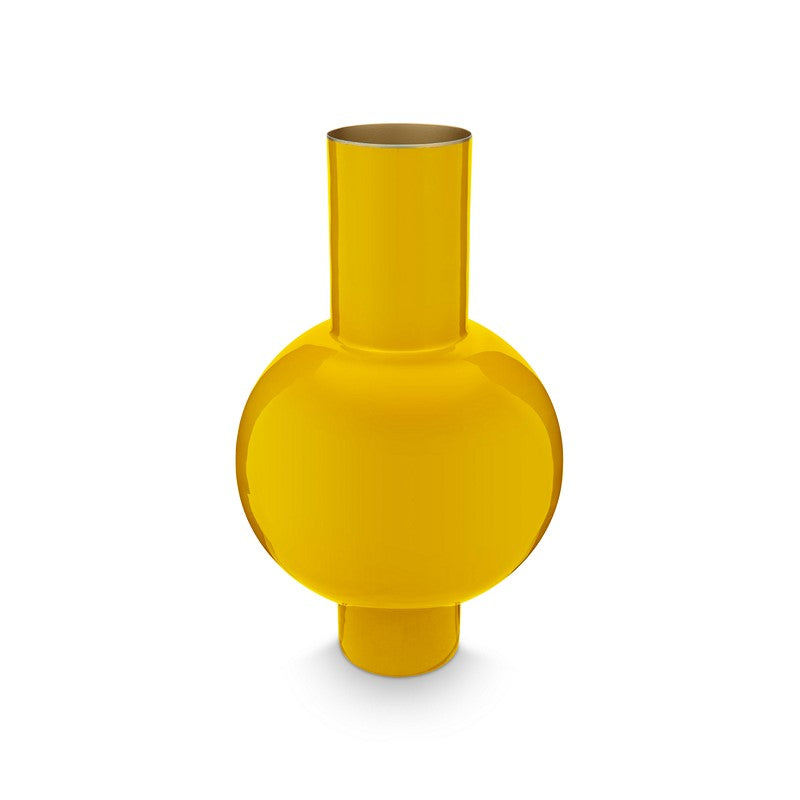 Vase métal M Ocre - 24x40cm Pip Studio - Mathon