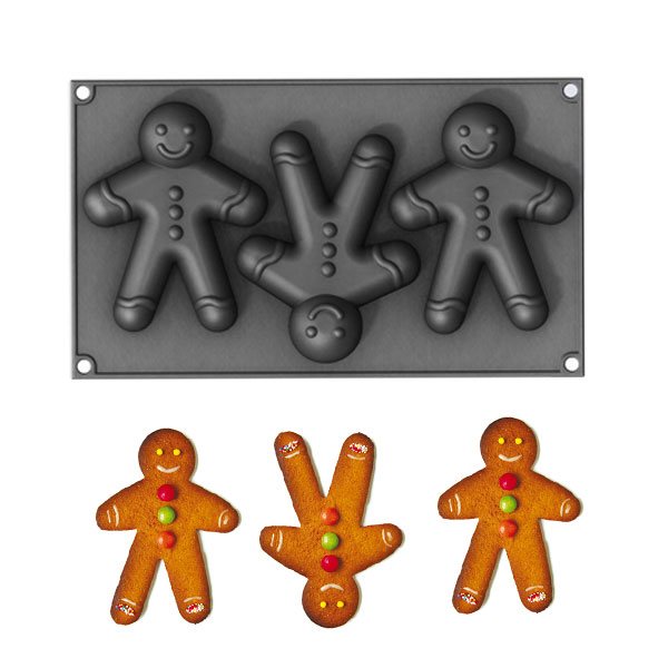 Moule trois petits bonhommes pain d