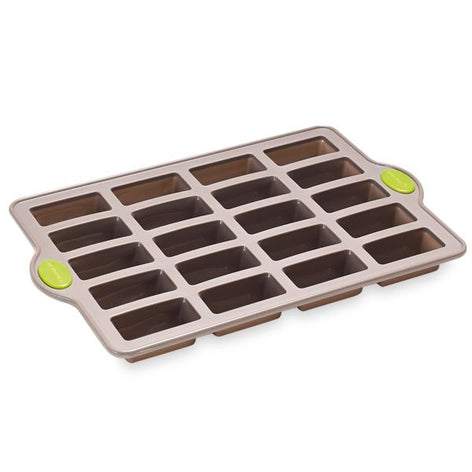 Rigiflex Plaque 20 mini financiers en silicone structure acier Mathon - Mathon - 2