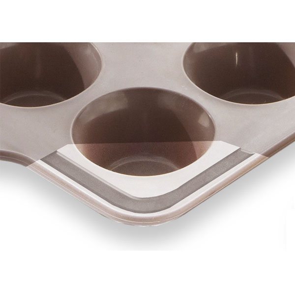 RigiFlex Plaque 12 muffins en silicone structure acier Mathon - Mathon - 4