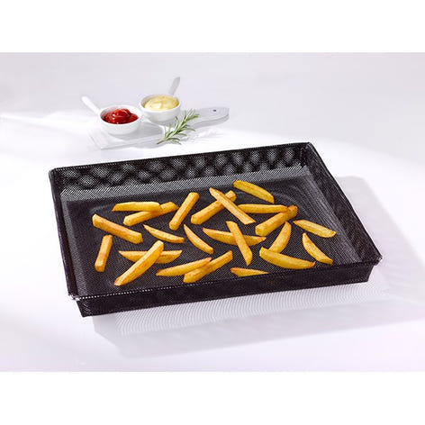 Plat de cuisson perforé 29 cm NoStik - Mathon - 1