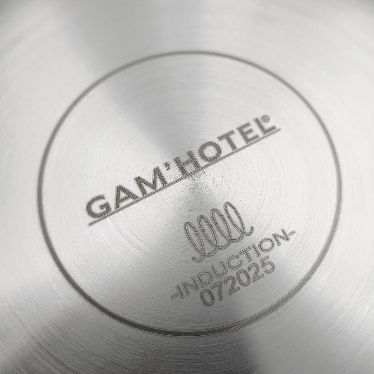 Wok 32cm triplex - "BlackSteel" Gam Hotel - Mathon - 5