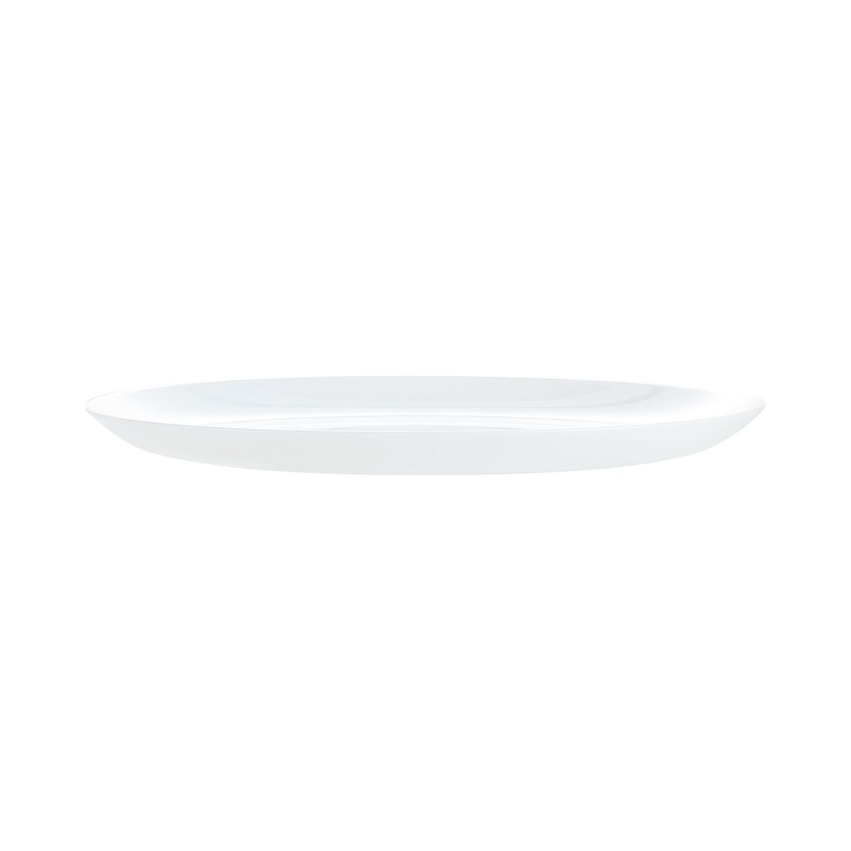 Assiette plate  Diwali Blanc  - verre opale extra résistant Luminarc - Mathon - 3