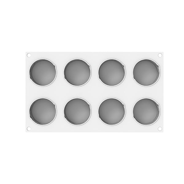 Moule en silicone 8 empreintes Gingermen Silikomart - Mathon - 4