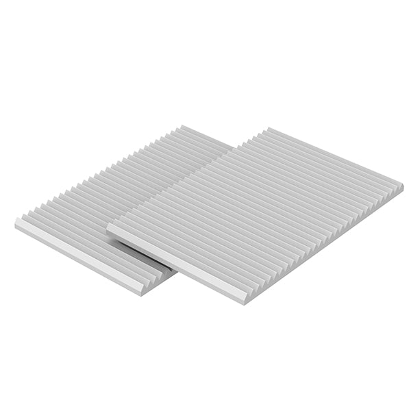 Set de 2 tapis en silicone Mountain 30 × 20 cm Silikomart - Mathon - 1