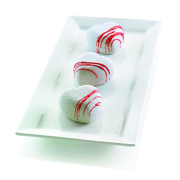 Moule en silicone Cuoricino 8 cœurs Silikomart - Mathon - 1